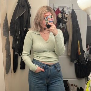 Mint Green Sweater